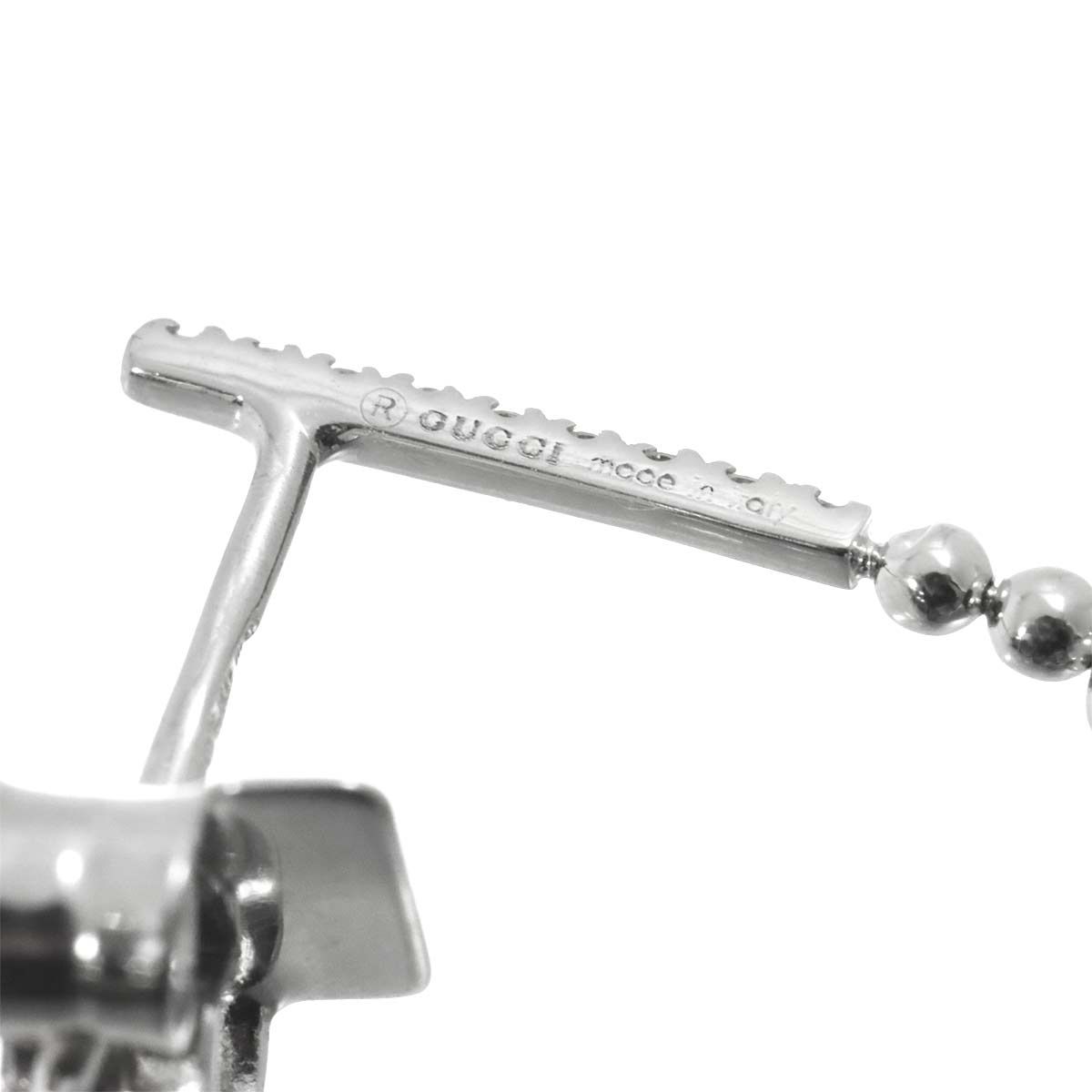 【GUCCI】 GGランニングピアス ダイヤモンド GUCCI】 GGランニングピアス ダイヤモンド