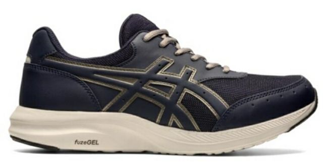WELLNESS WALKER アシックス商事 GEL-FUNWALKER M042 ネイビーブルー 27 1291A042 400 | asics アシックス スニーカー シューズ 靴 ウォーキングシューズ ゲルファンウォーカー 軽量 通気性 メッシュ クッ