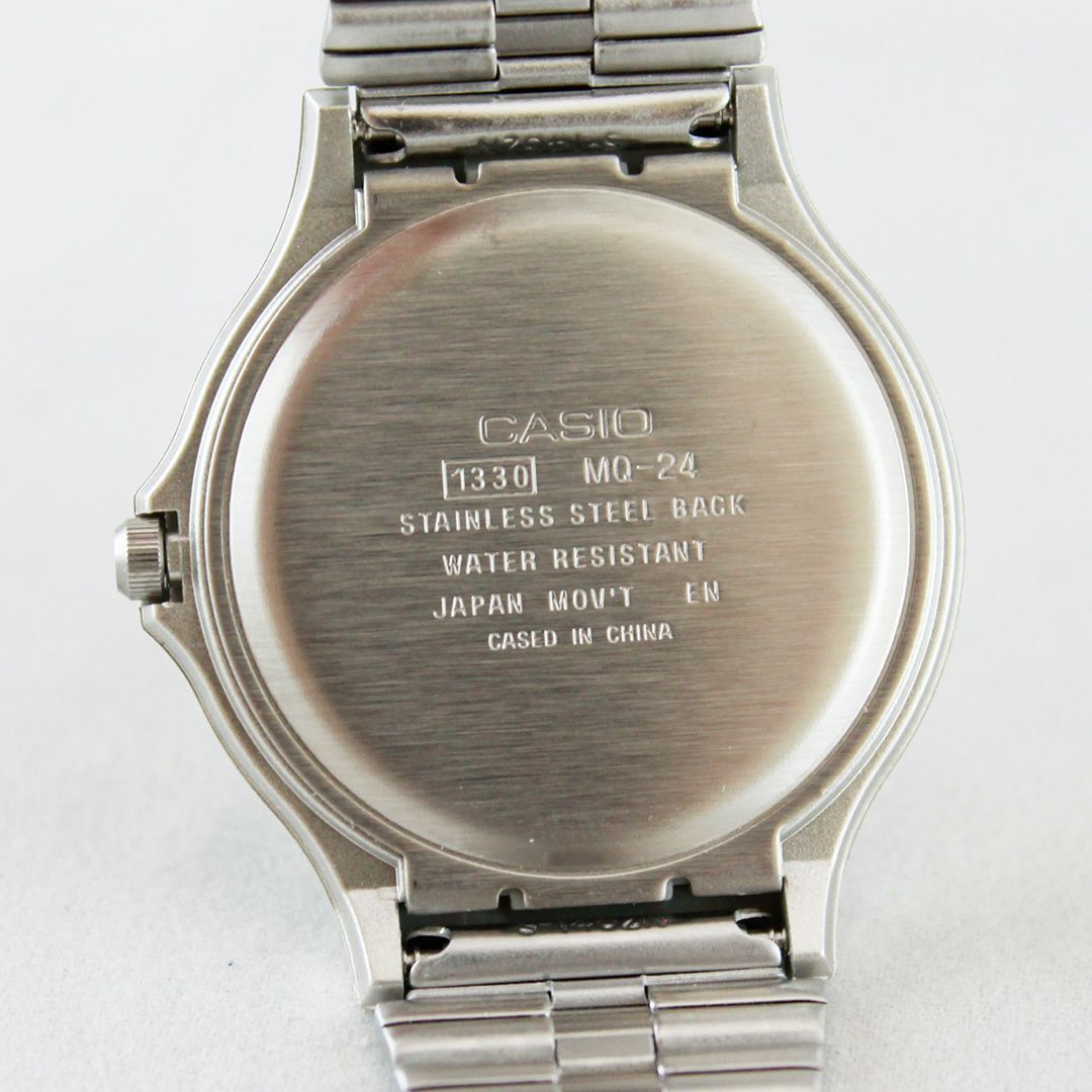 新品・未使用 】カシオ CASIO MQ-24D-7EJH チープカシオ シルバー