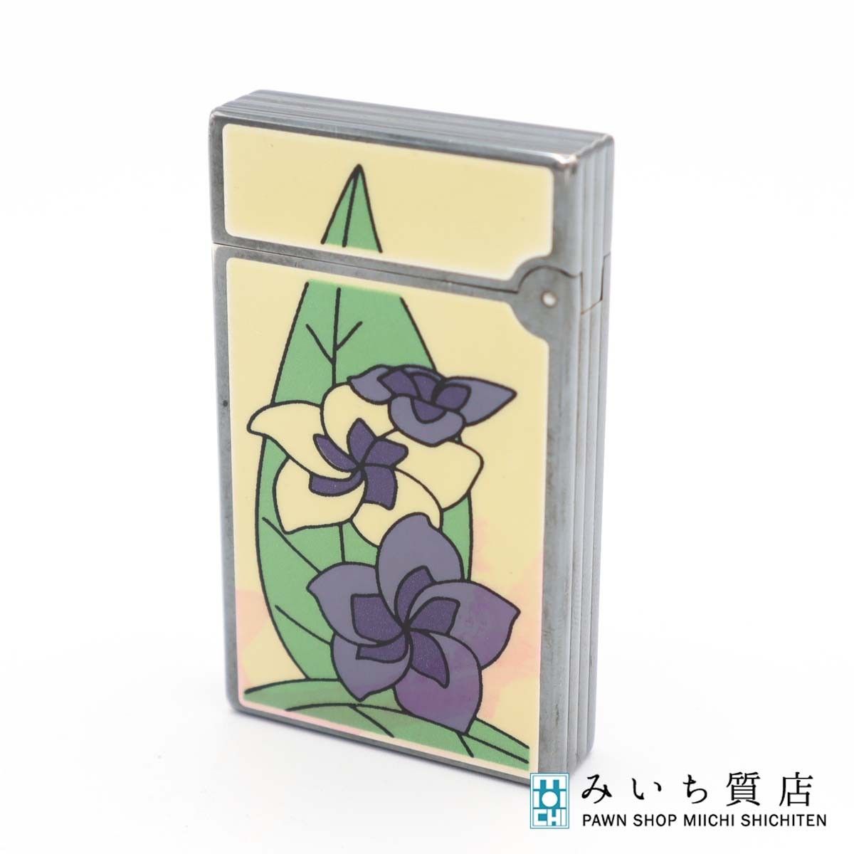 S.T.Dupont デュポン ガスライター ラインD ファンタジー 花柄 喫煙具 