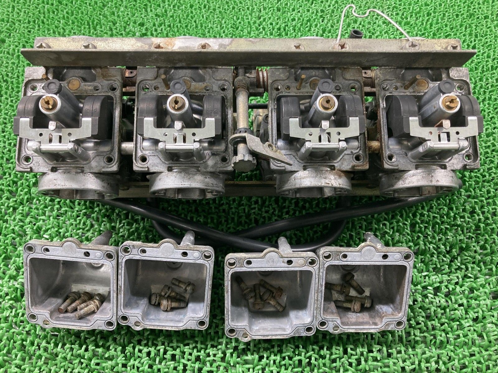 GSX1100Sカタナ キャブレター 08C00 スズキ 純正 バイク 部品 GU76A