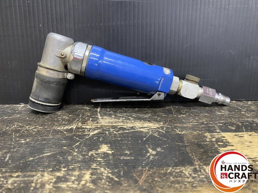 ● 品 埼玉精機 U-51 ミニダブルアクションサンダー パット径 30mm 8 500r.p.m. ゴム部分の一部に劣化による割れ有