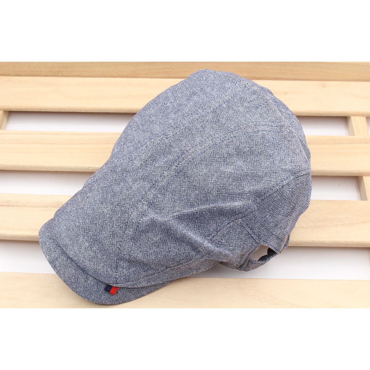 ンチング帽子 ツバ長 デザイン性あり 杢柄 綿 帽子 キャスケットキャップ メンズ レディース 56cm~59cm HC121-3