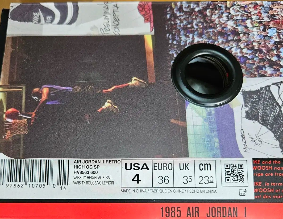 ＊即発可能＊ NIKE(ナイキ) ジョーダン 1x ユニオン レトロ ハイ シカゴ （ 230 ） 子供用 ファスナーブーツ