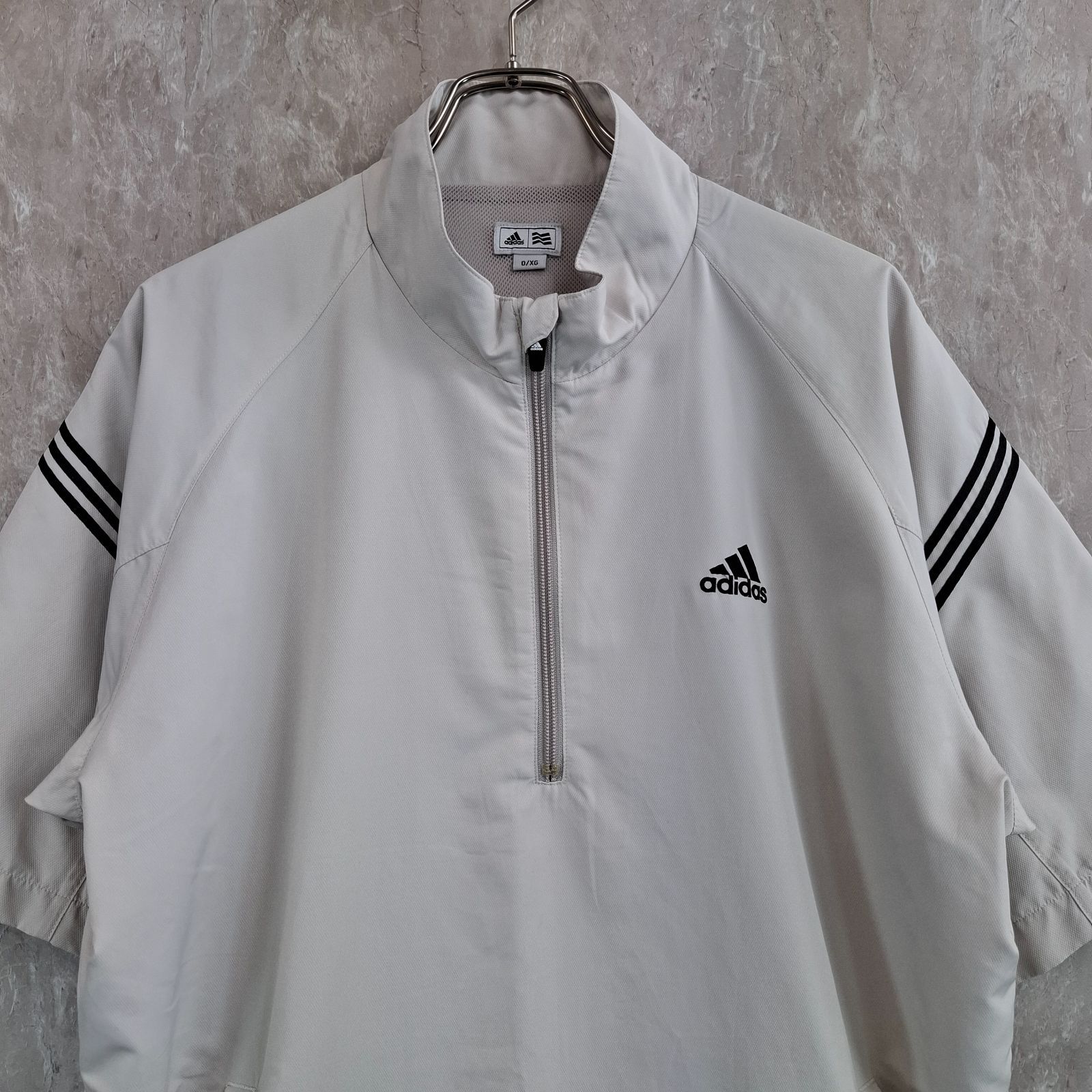 adidas×ドイツサッカーデザインスポーツ素材ポロシャツ三本線ゆったりサイズ アディダス adidas ポロシャツ サッカードイツ代表 トップス