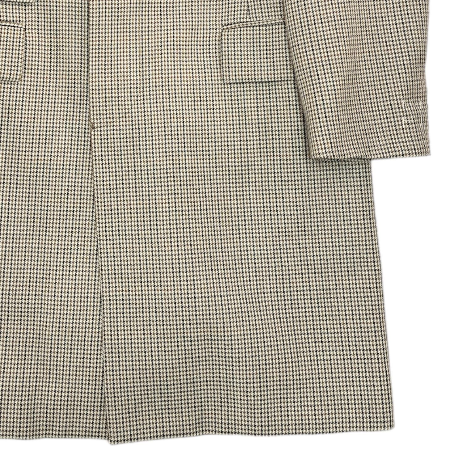 Maison Margiela 22AW Houndstooth Nocollar Coat - メルカリ
