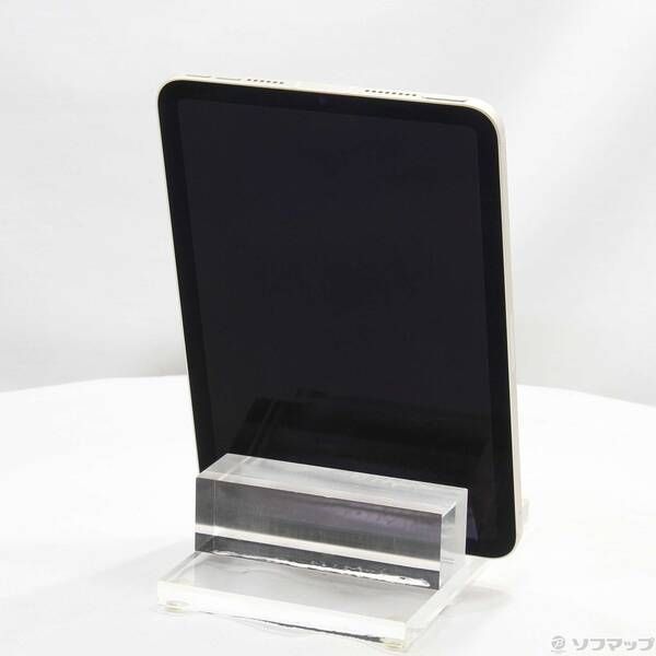 中古品〕 iPad mini 第6世代 64GB スターライト MK8C3J／A SIM