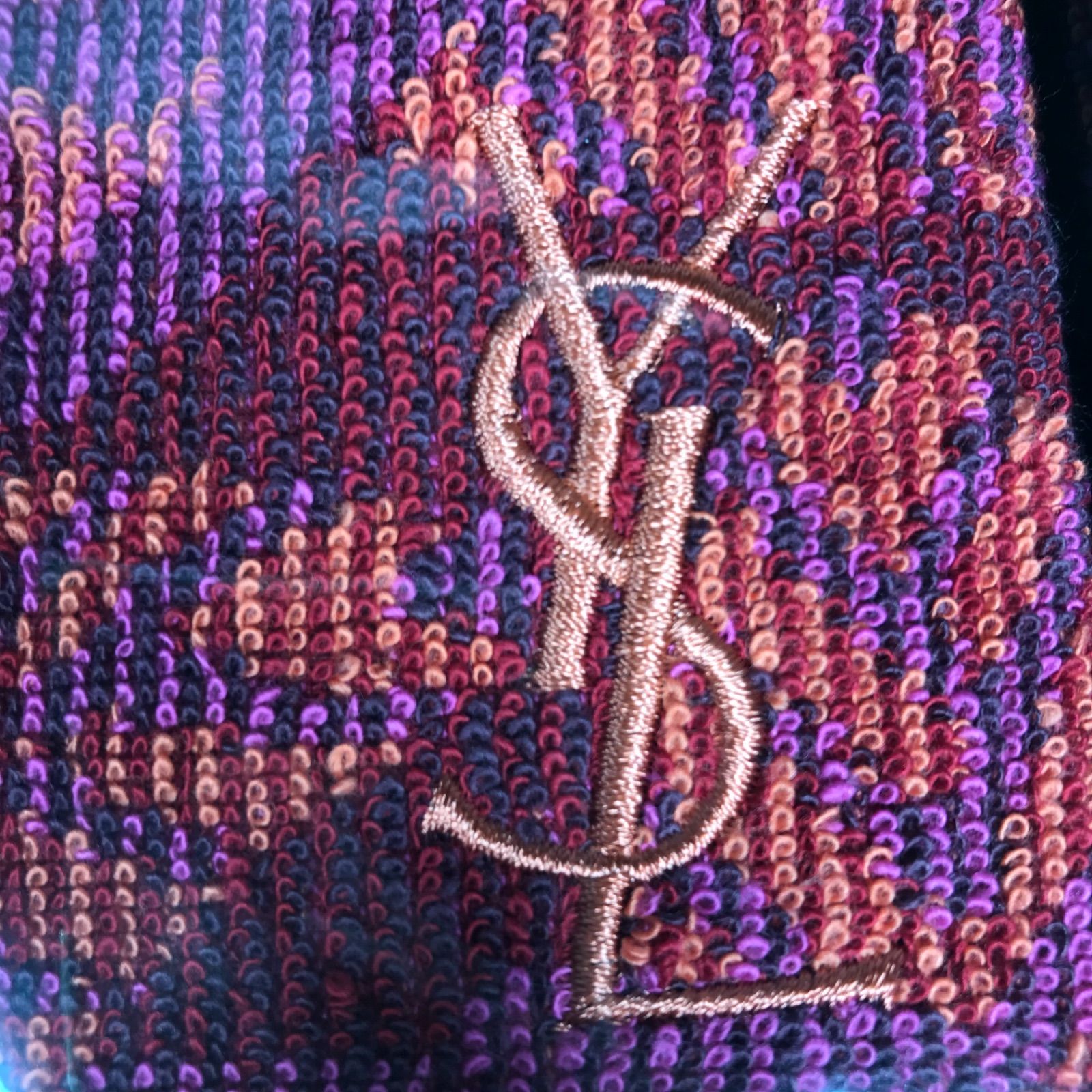 FG0404-1-3 YVES SAINT LAURENT YSL イブサンローラン タオル