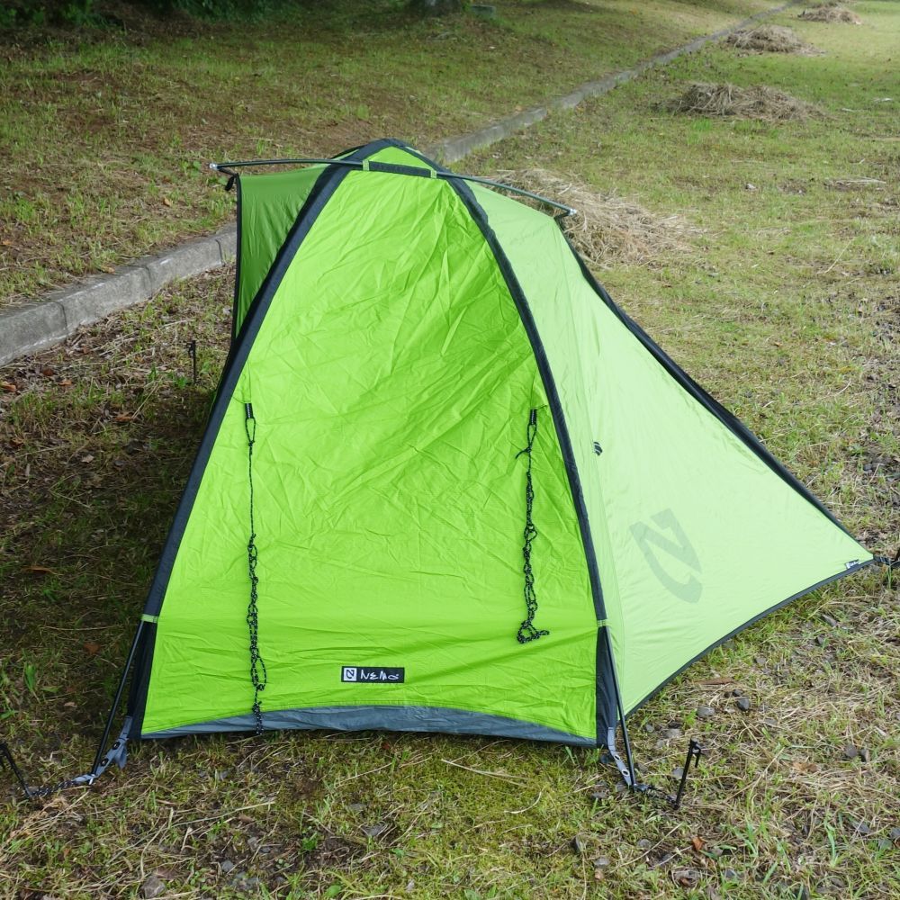 ニーモ NEMO Andi 1P JP Review：NEMO ANDI 1P 軽さ・居住性・設営スピードを兼ね備えた