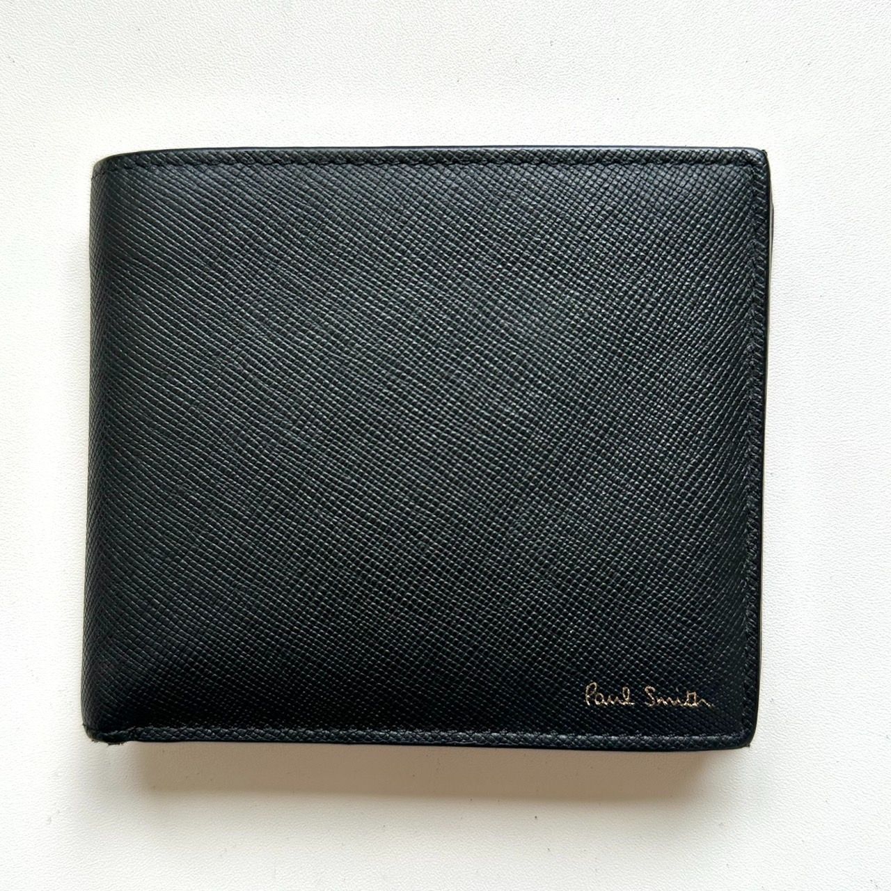 ✨新品未使用✨　PaulSmith 折り財布　金ロゴ　ミニ　クーパー　レザー　黒 楽天市場】【10%OFF】 ポールスミス 二つ折り財布 メンズ