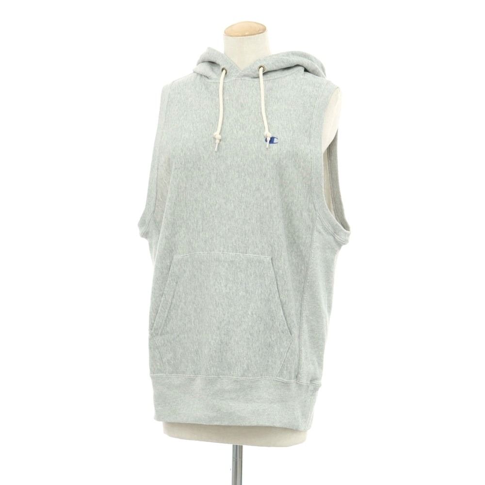 新品】チャンピオン BEAMS BOY/リバースウィーブ パーカーベスト