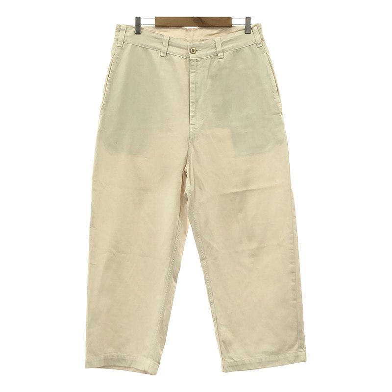 PorterClassic　サマーホワイトパンツ Narrenschiff:春夏秋冬サマーWHITE。（PORTER CLASSIC春夏スタート）