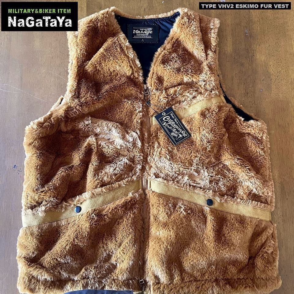 vin&age ヴィン&エイジ　デッキベスト Vin&Age ヴィンアンドエイジ TYPE VTJ7 DECK BOA VEST デッキ