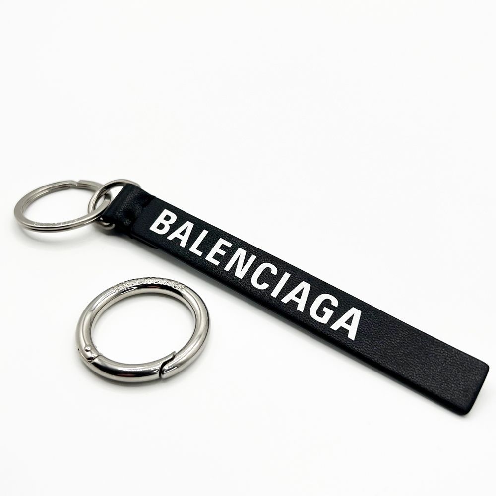 極美品】バレンシアガ Balenciaga キーリング キーホルダー 新品
