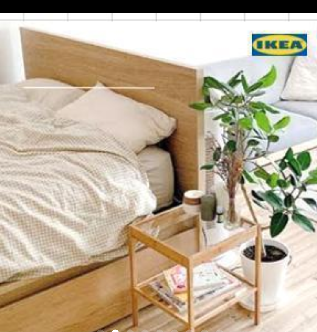 メルカリShops - 【送料込】IKEA NESNA ネスナ サイドテーブル