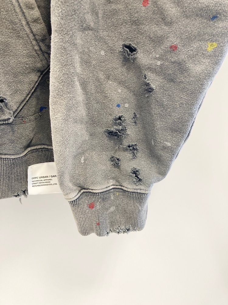 ネイバーフッド NEIGHBORHOOD Savage Sweatparka ダメージ加工
