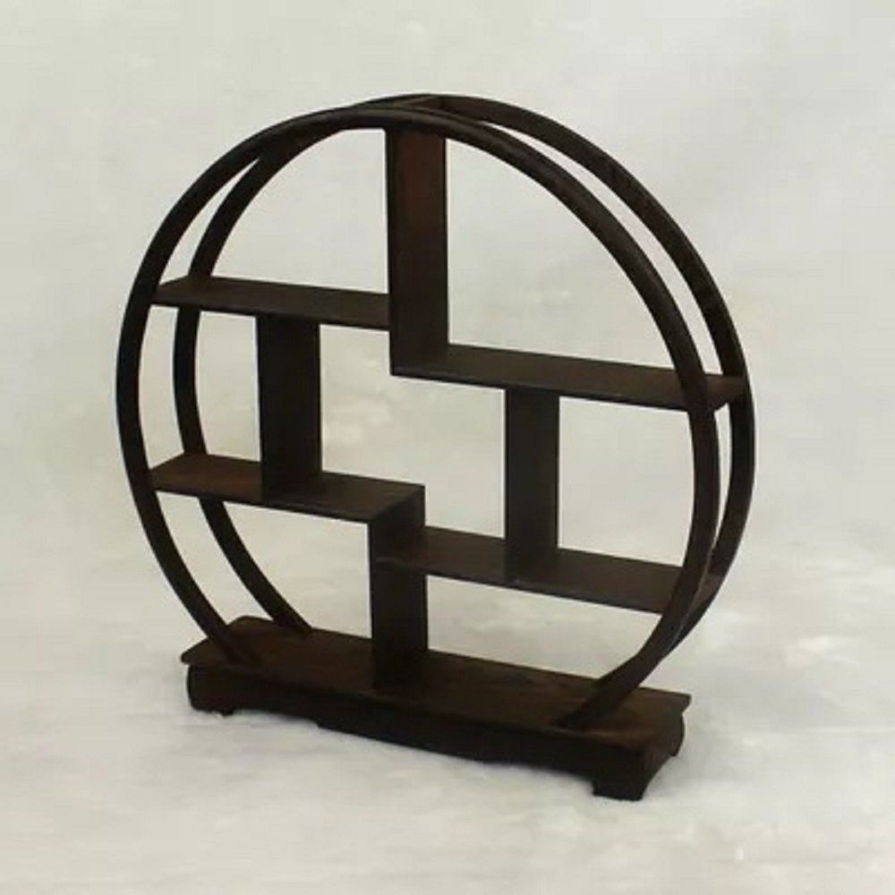 抗州棚　方円流　飾棚　煎茶 抗州棚 方円流好 朱塗 小笠原流 煎茶道具 茶棚 未使用 箱入