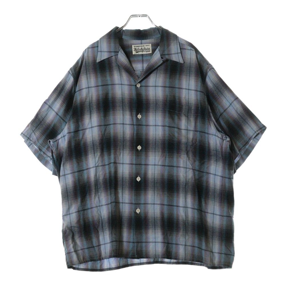 WACKO MARIA (ワコマリア) 24SS OMBRE CHECK OPEN COLLAR SHIRT