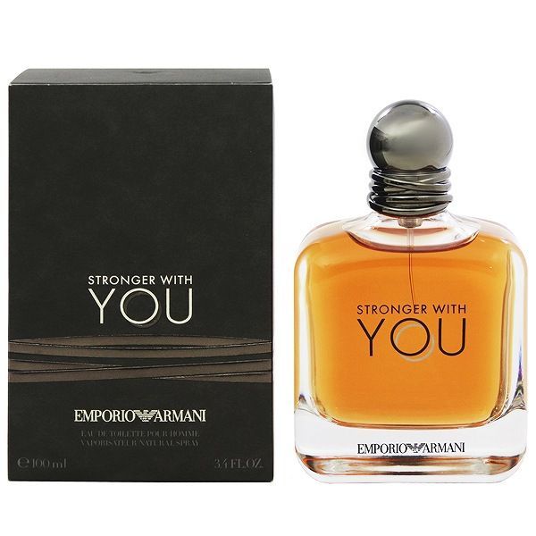 エンポリオ アルマーニ ストロンガー ウィズユー プールオム EDT・SP 100ml 香水 フレグランス STRONGER WITH YOU POUR HOMME EMPORIO ARMANI 新品 未使用