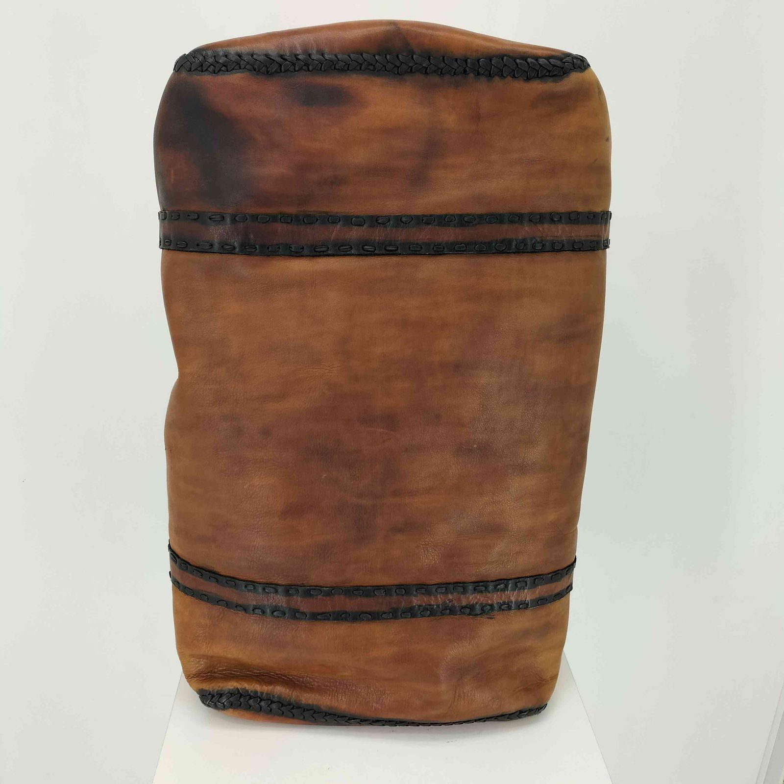 ユーズドフルギ USED古着 50S ハンドメイド 片爪ジップ レザー