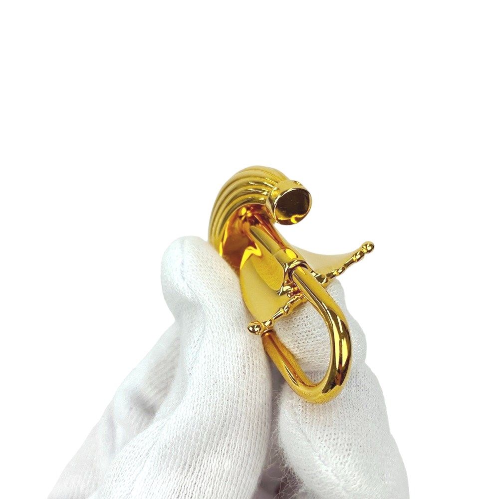 ◇エルメス◇新品仕上済 ヨット カデナ チャーム ゴールド 2006年 ブランド