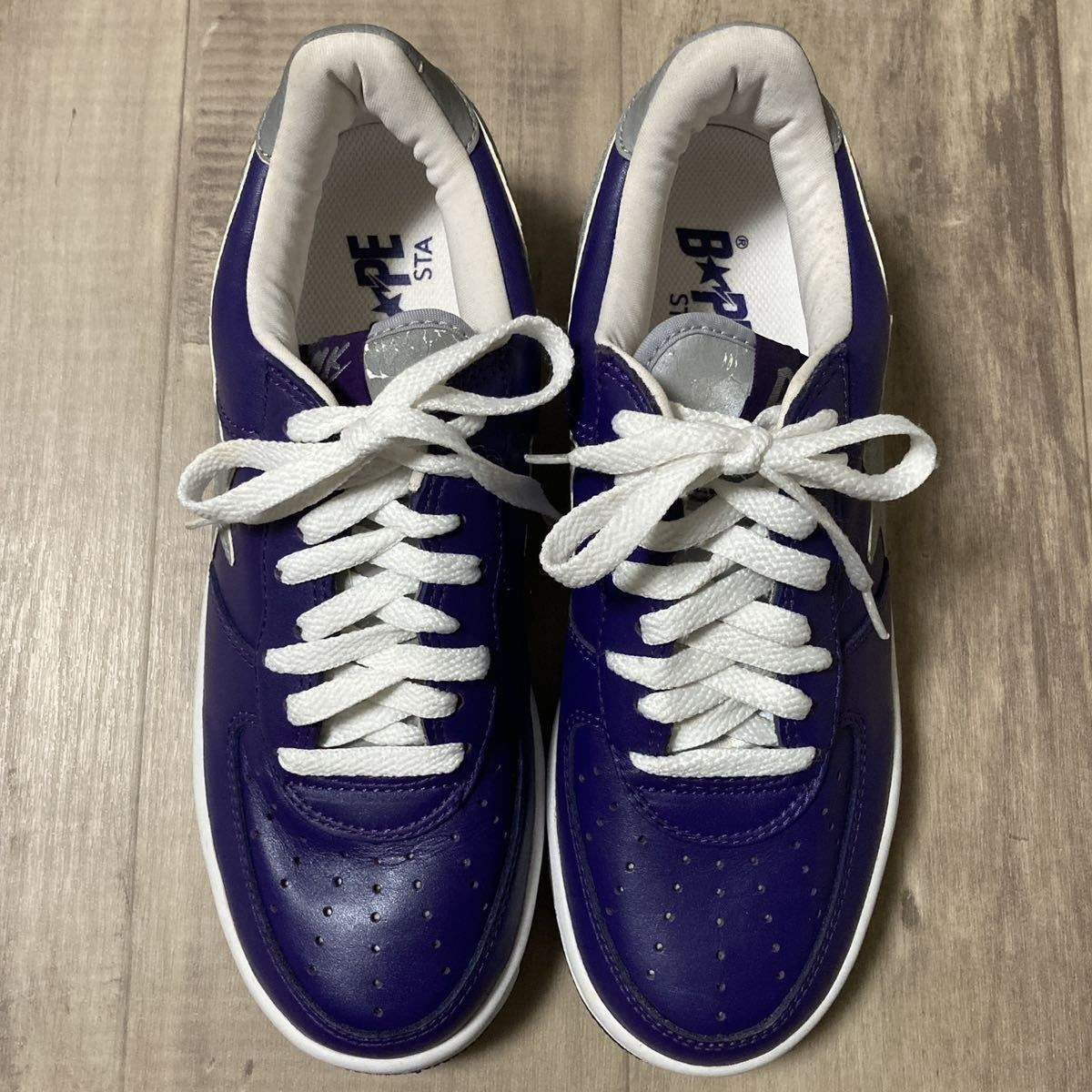 ☆未使用品☆ DEVILOCK BAPESTA レザー スニーカー 26.5cm a