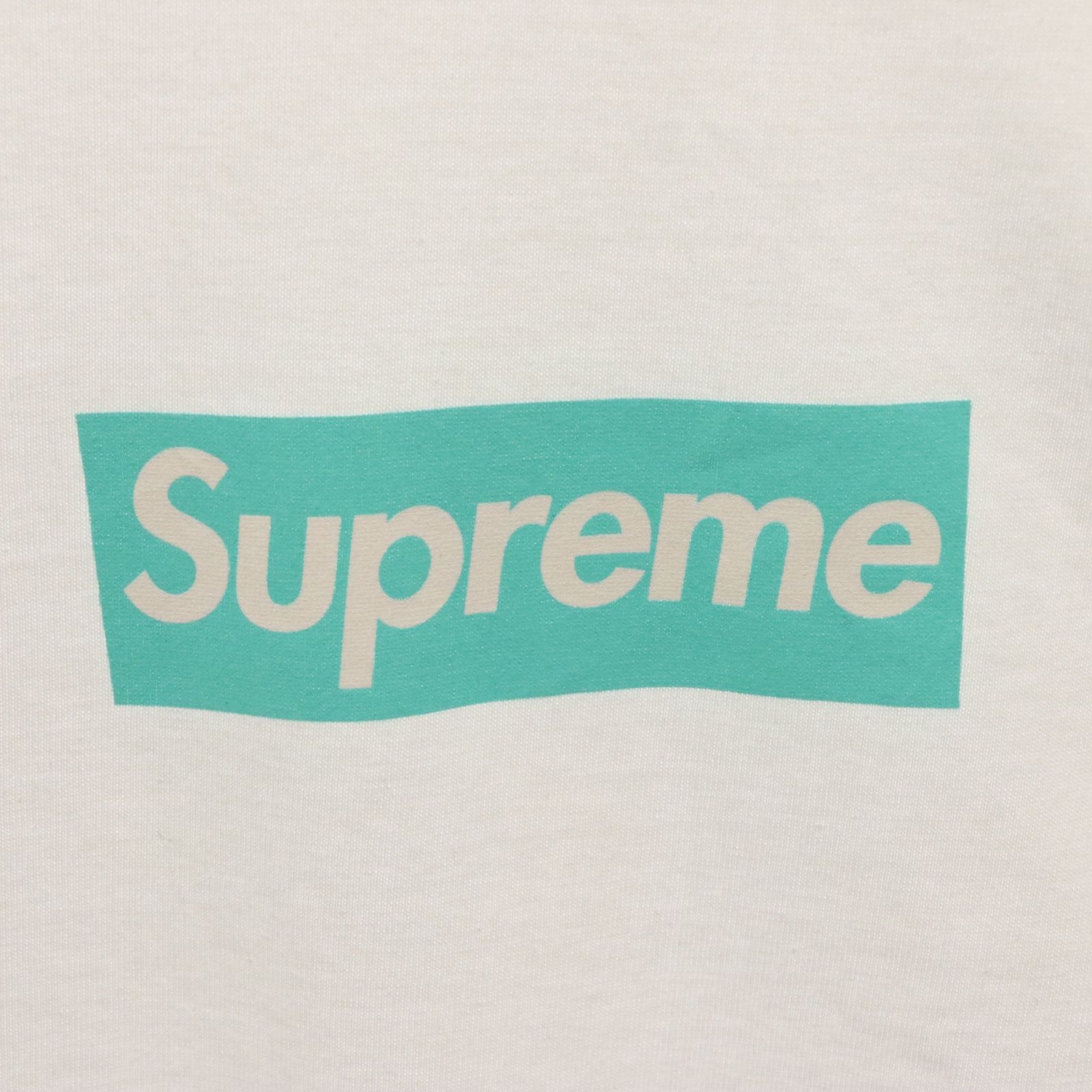 SUPREME (シュプリーム) 21AW ×Tiffany Box Logo Tee