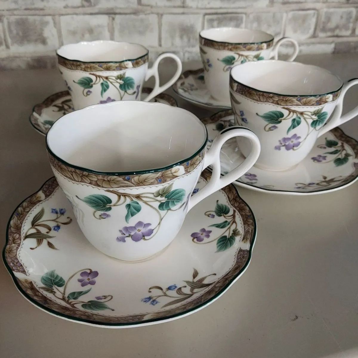 ノリタケ　ヴィヴィットソロ　アラジンランプ印　皿　21㎝　6客　豪華 ノリタケヴィヴィットソロアラジンランプ印皿21㎝6客豪華