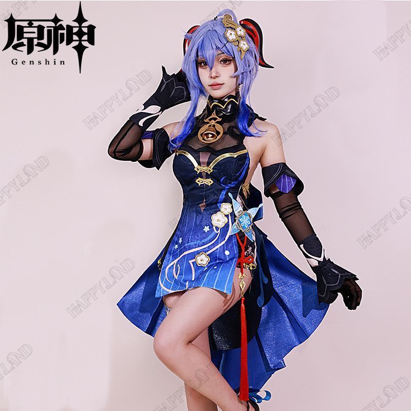 原神 Genshin 甘雨 かんう コスプレ衣装 海灯祭 原神 げんしん ヒロイン Ganyu コスプレ衣装 コスチュ