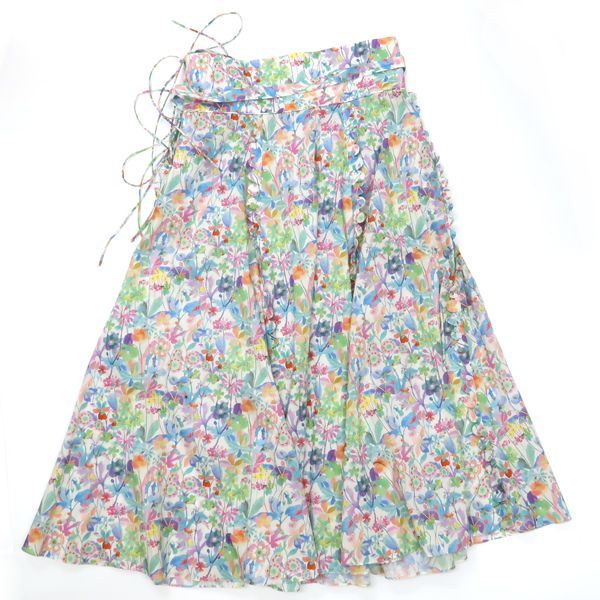 Horror Vacui 花柄スカート HORROR VACUI x Drawer ＞ TOGA SKIRT フラワープリントスカート