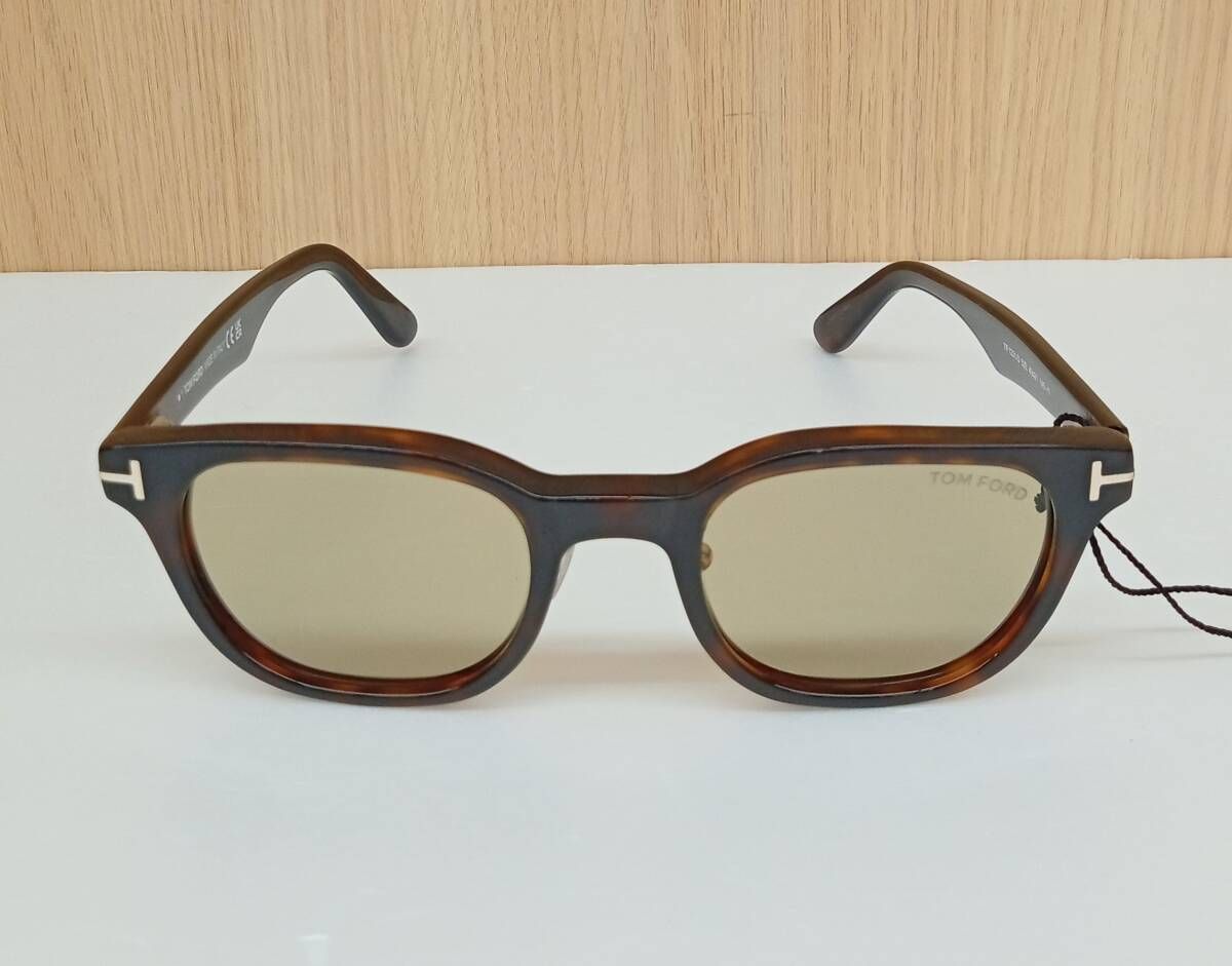 TOMFORD トムフォード サングラス TF1231-D 49□21 イタリア製 ブラウン 通年