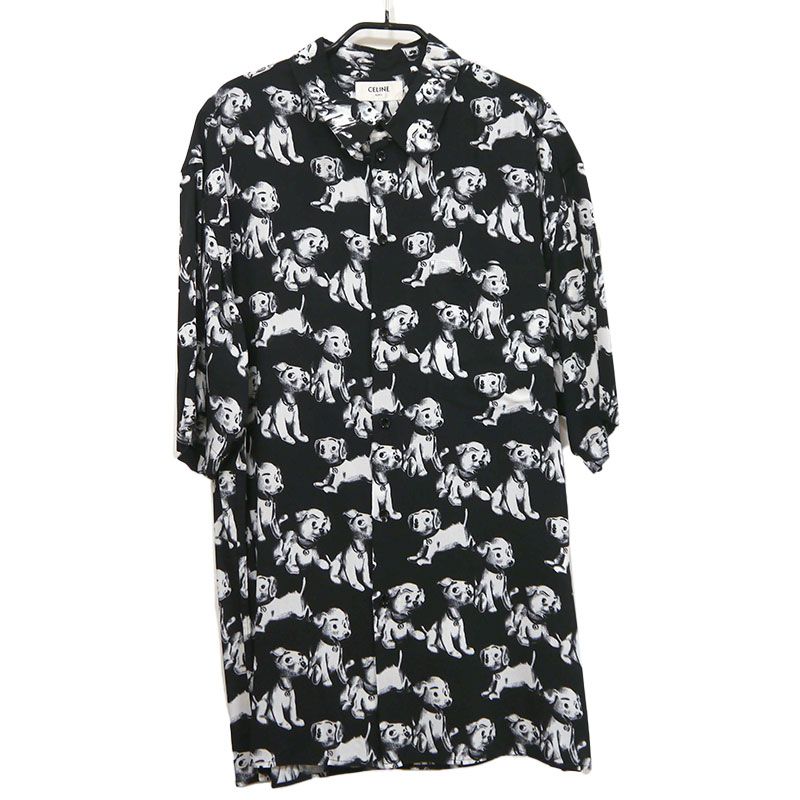 セリーヌアーティストプリント オーバーサイズ 半袖シャツ サイズ36  