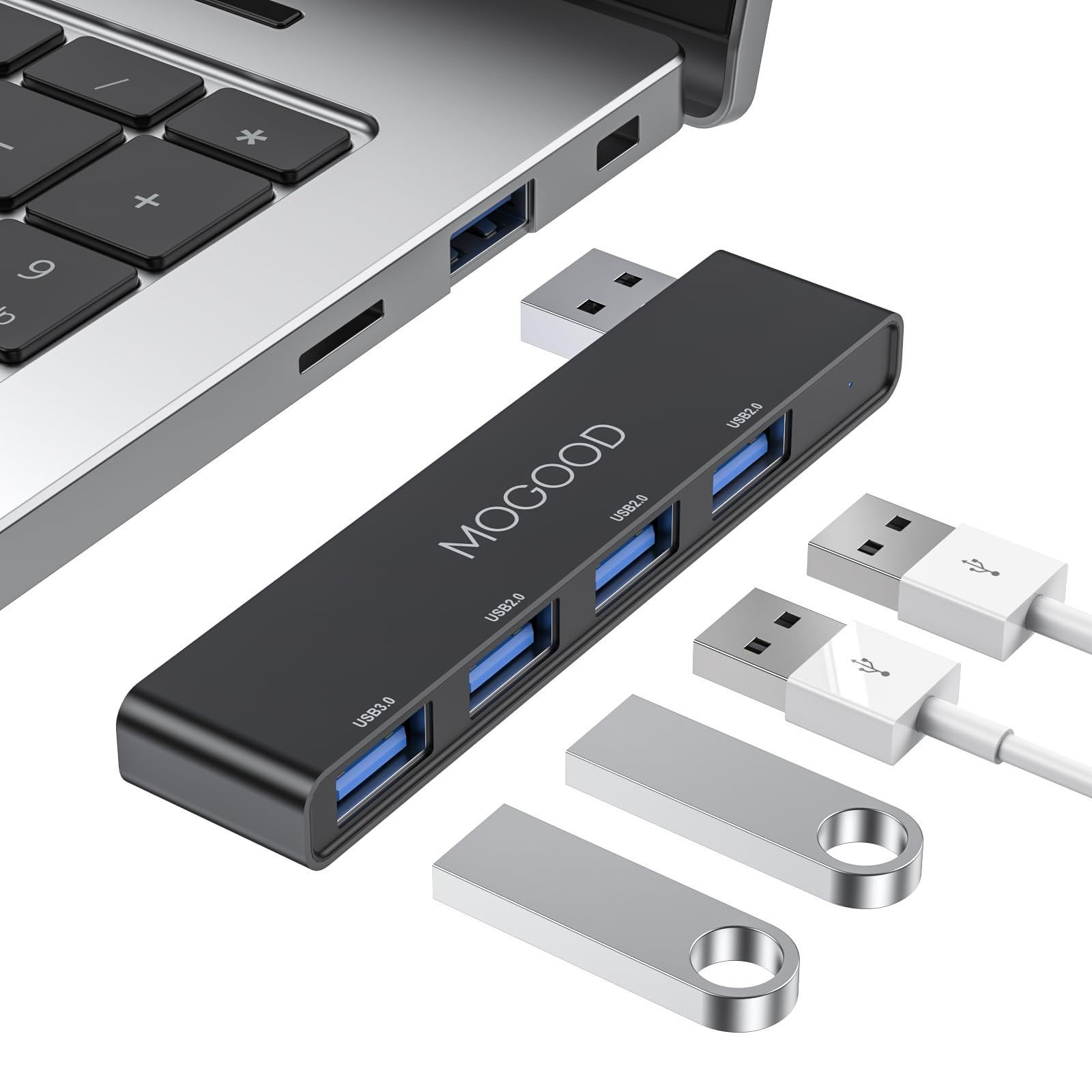 数量限定】USBスプリッタ ノートパソコン用USBハブノートマルチポート