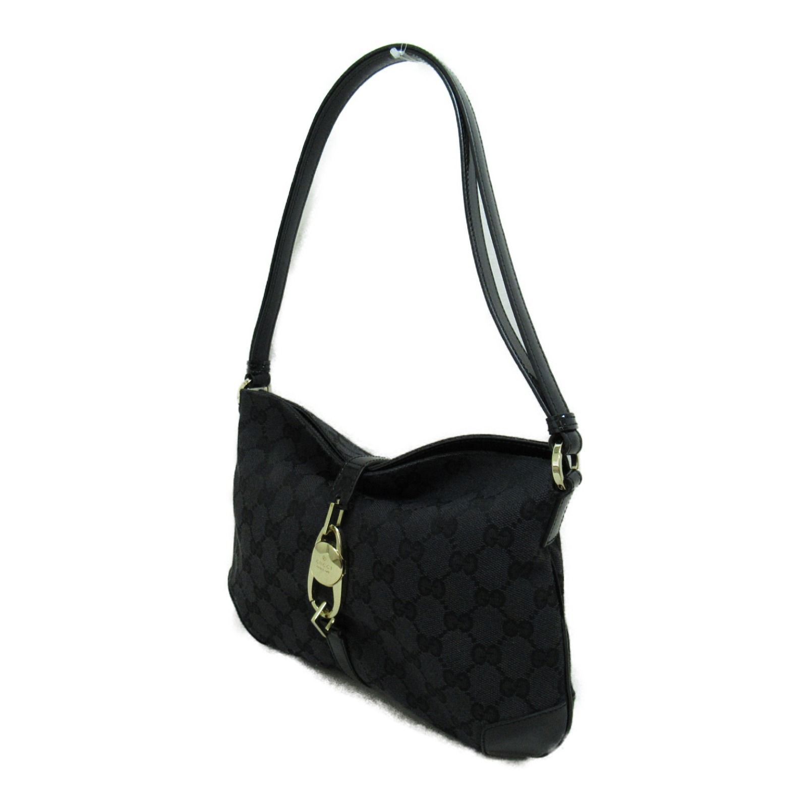 グッチ ワンショルダーバッグ GUCCI グッチ 黒 レザー ワンショルダーバック 141641 : 塚口丸十質舗
