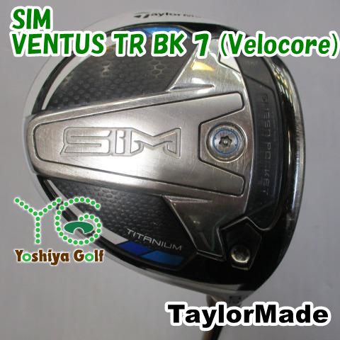 フェアウェイウッド テーラーメイド SIM|VENTUS TR BK 7 Velocore |S|19 124359