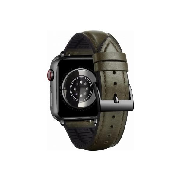 【色:ダークブラウン_サイズ:49mm/45mm/44mm/42mm】[FAZH Apple Watch アップルウォッチ バンド ベルト Series9 8 7 SE