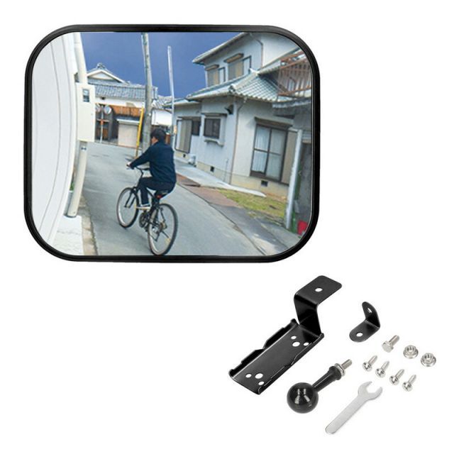 エーモン ガレージミラー 角650R アタッチメント ブロック塀用金具 セット 6951 6955