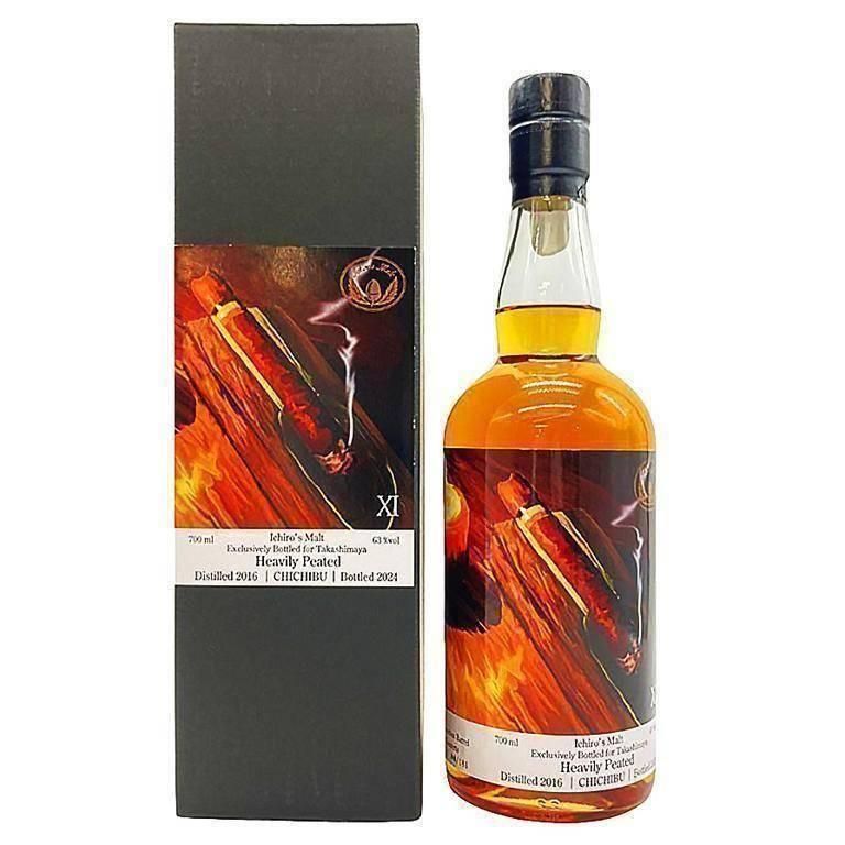 東京都限定◇イチローズモルト ヘビリーピーテッド シガーラベル 2016-2024 700ml 63% Ichiro's Malt Heavily  Peated【B1】 - メルカリ