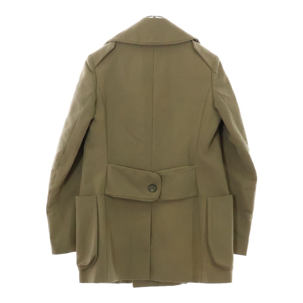 【MM6】マルタンマルジェラ ショート ダッフル ジャケット ベージュ M Martin Margiela 1 (マルタンマルジェラ) 08AW 2ポケット
