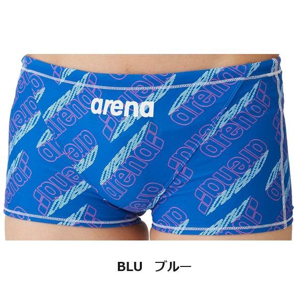 arena アリーナ メンズ 水着 ショートボックス  SAR4112 ブルー アリーナ ARENA 水泳水着 メンズ ショートボックス SAR4112