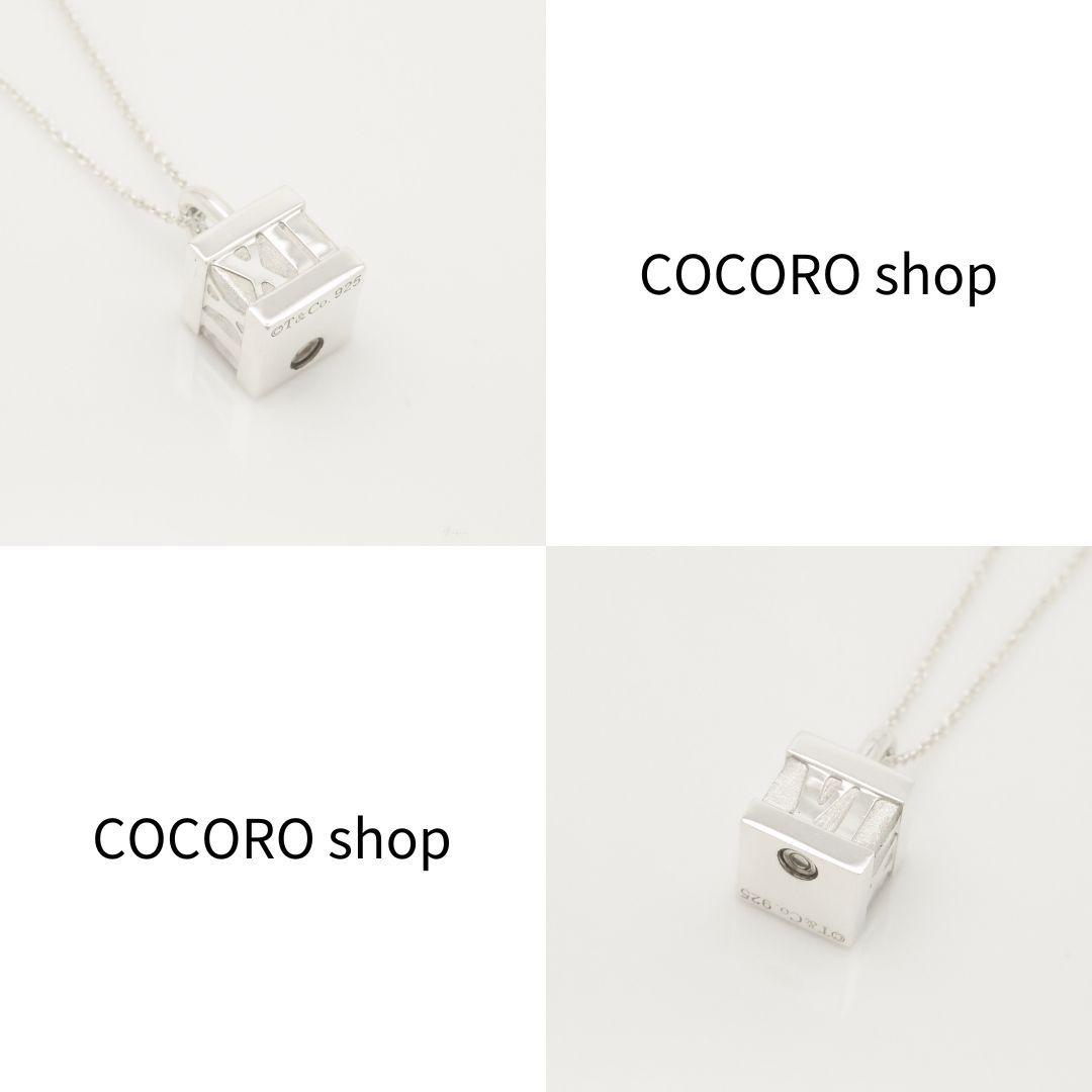 極美品✨ ティファニー ネックレス キューブ ダイス AG925 極美品✨ ティファニー ネックレス キューブ ダイス AG925
