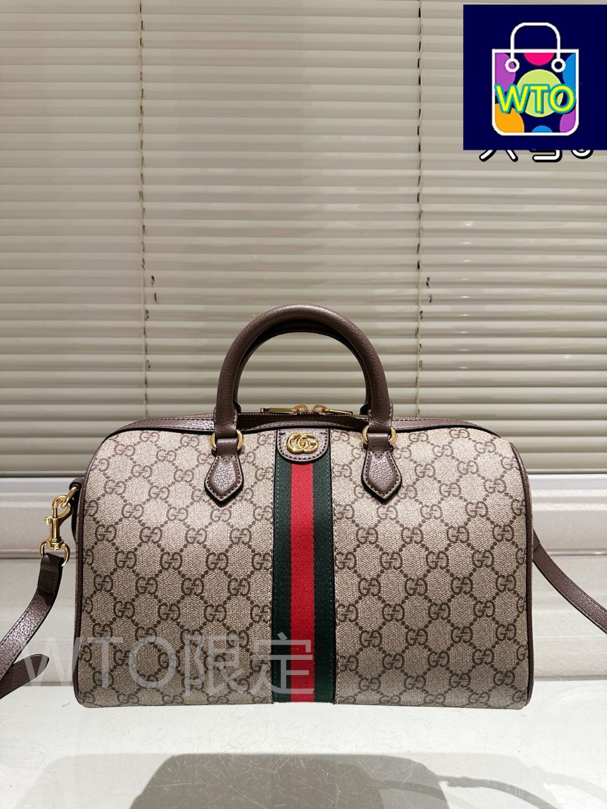 GUCCI  ボストンバッグ GUCCI グッチ×バレンシアガ ボストンバッグ 2WAY 680124 GG