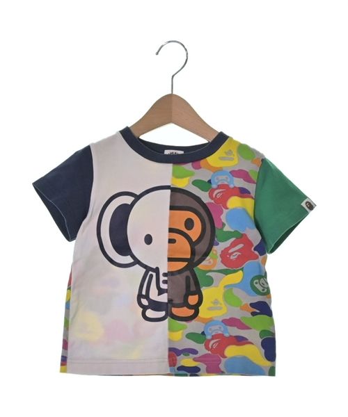 ベイプキッズ　BAPEKIDS マイロプリント　Tシャツ　中古品