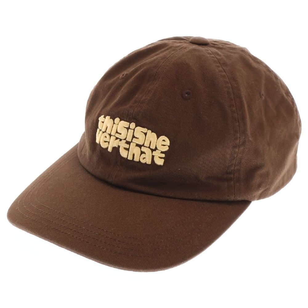 THISISNEVERTHAT (ディスイズネバーザット) Bold Logo Cap