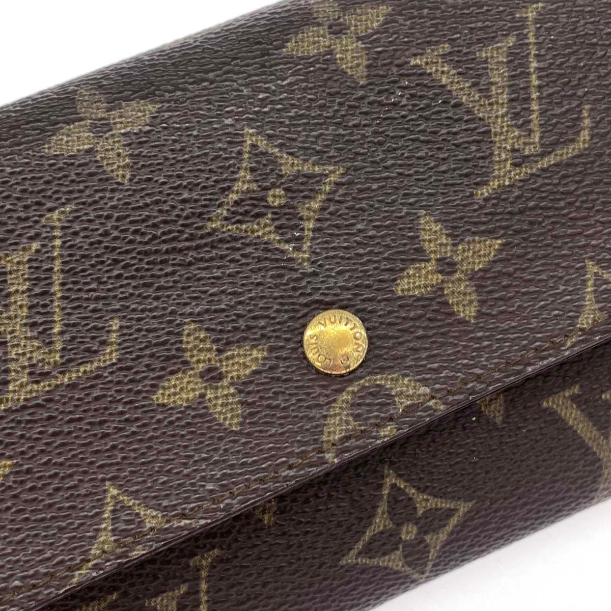 美品❣️ルイヴィトン モノグラム ポシェットポルトモネクレディ 二つ折り長財布 LOUIS VUITTON 外超美品 ルイヴィトン エピ ポシェット ポルト