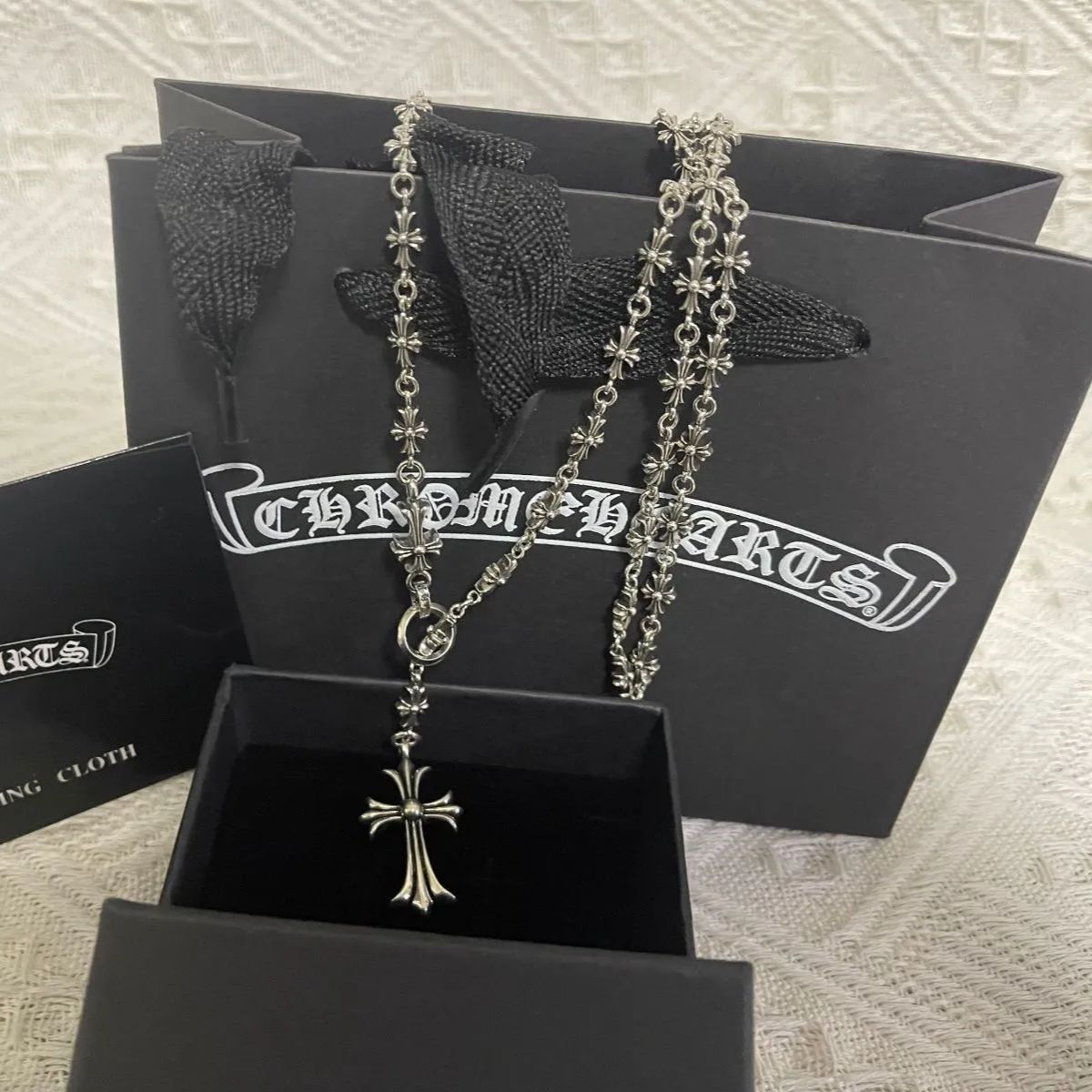 極美品 Chrome hearts クロムハーツ ネックレス