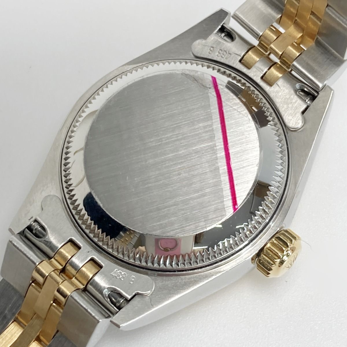 ROLEX ロレックス デイトジャスト P番 SS/YG 69173 シャンパン 自動  