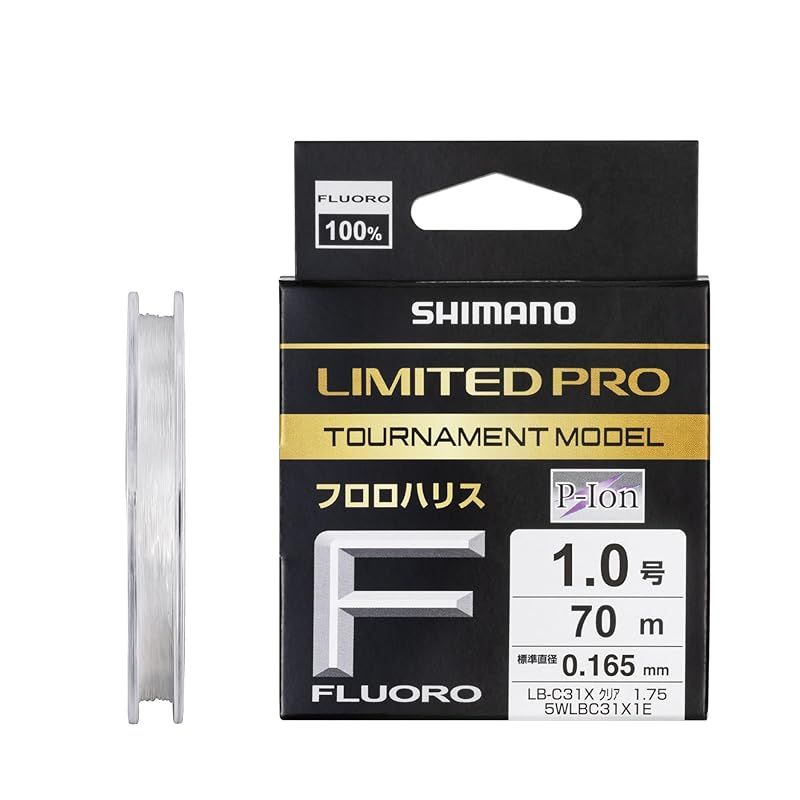 シマノ(SHIMANO) フロロカーボンライン リミテッドプロ トーナメントモデル F(フロロ) LB-C31X 70m 1号 クリア 0