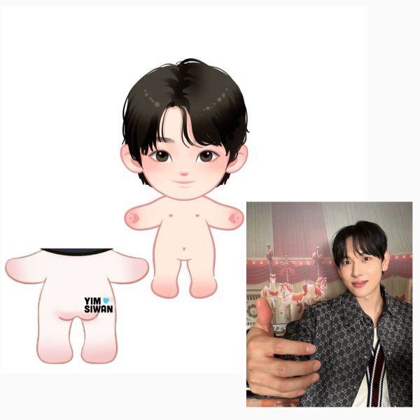 20cm Doll イムシワン YimSiwan ぬいぐるみ 人形 - メルカリ