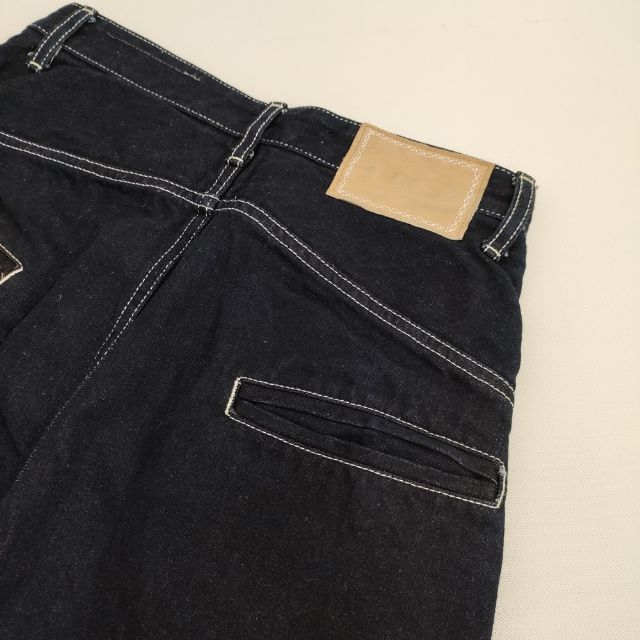 mina perhonen always dn4364B ロールアップデニム ジーンズ コットン